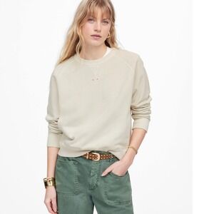 Madewell Garment-Dyed Crewneck Sweatshirt XS